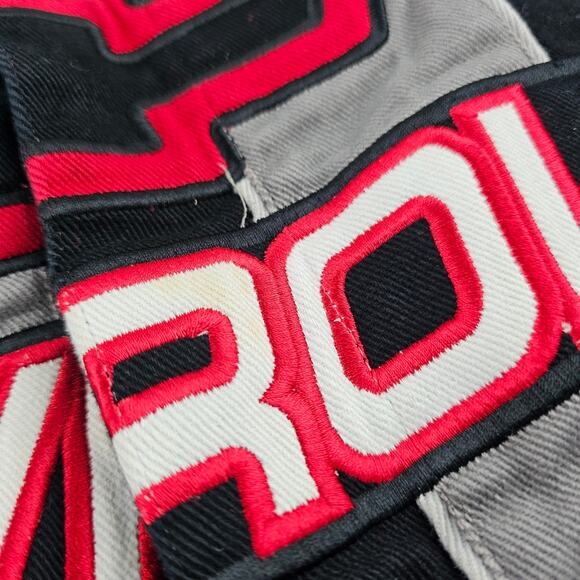 Vintage JH Design Chevrolet Racing Cotton Twill Jacket Black/Gray/Red Size 3XL - Picture 10 of 10